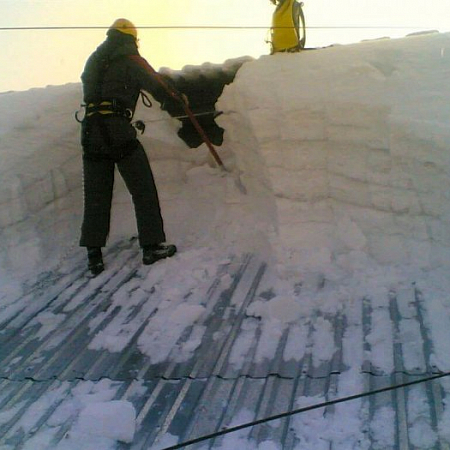 Уборка снега цена в Рязани